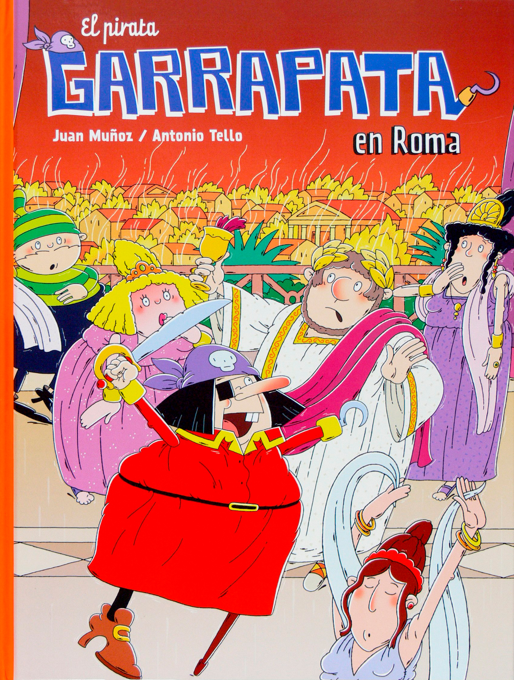 El pirata Garrapata en Roma (El pirata Garrapata, #12)