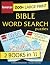 Funster 200+ Large Print Bible Word Search Puzzles - 2 Books in 1!: With a bible verse in every puzzle.