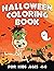 Halloween Coloring Book: Tr...