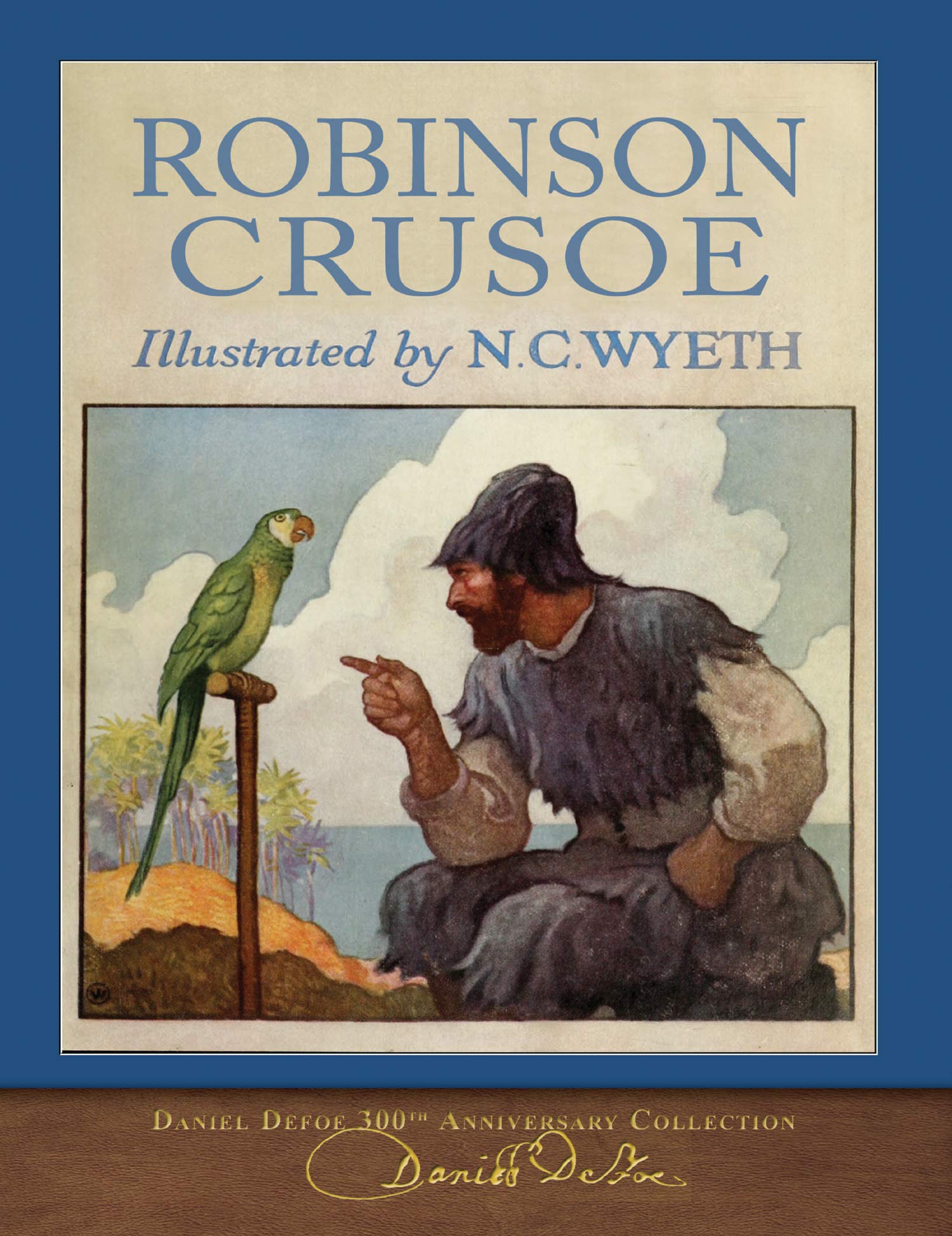 Robinson Crusoe: N.C. Wyeth Illustrations (Kindle Edition)