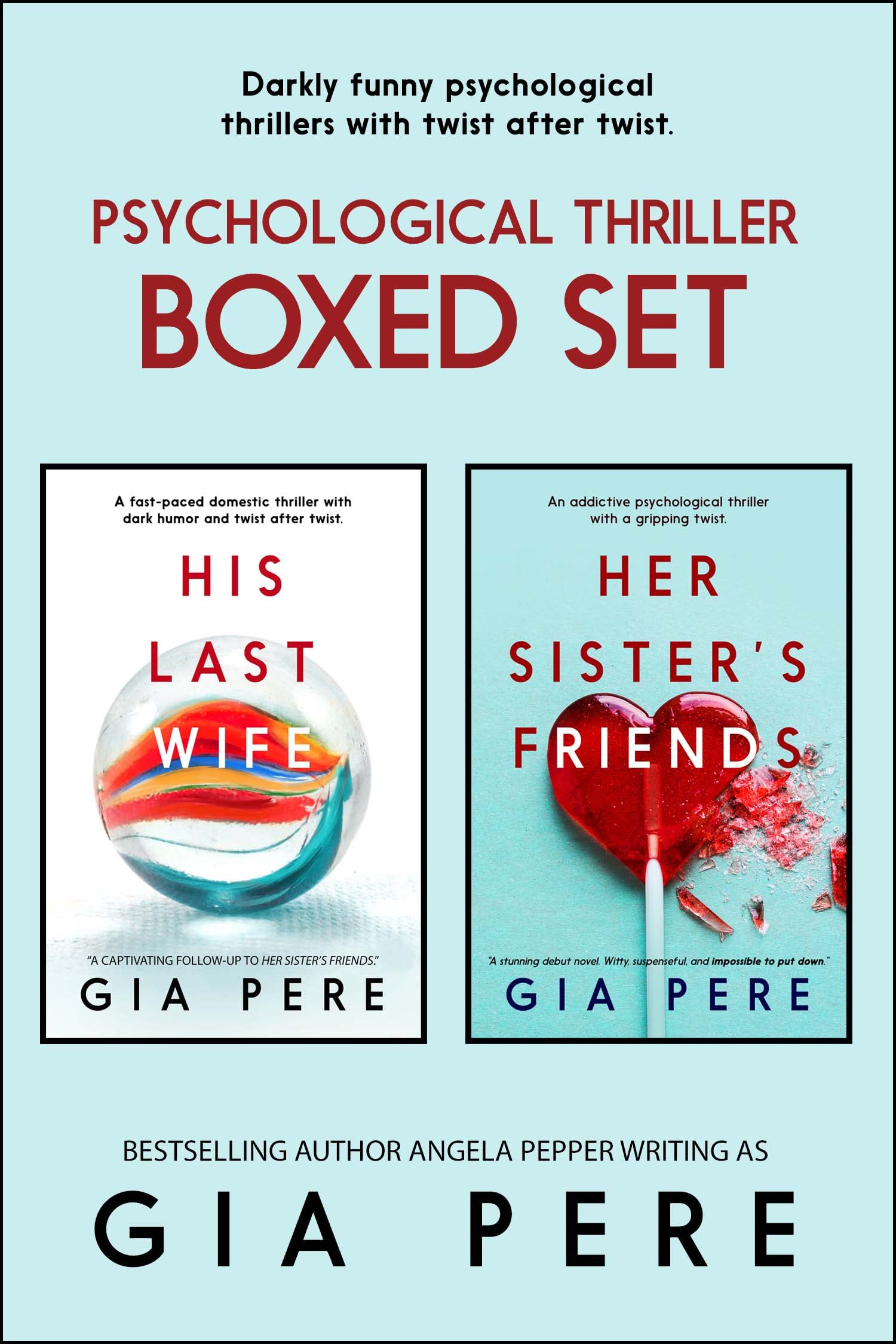 Psychological Thriller Boxed Set (Angela Pepper Box Sets and Bundles)