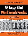 66 Large-Print Word Search Puzzles - Chess Edition: Fun Brain Games for Adults and Kids