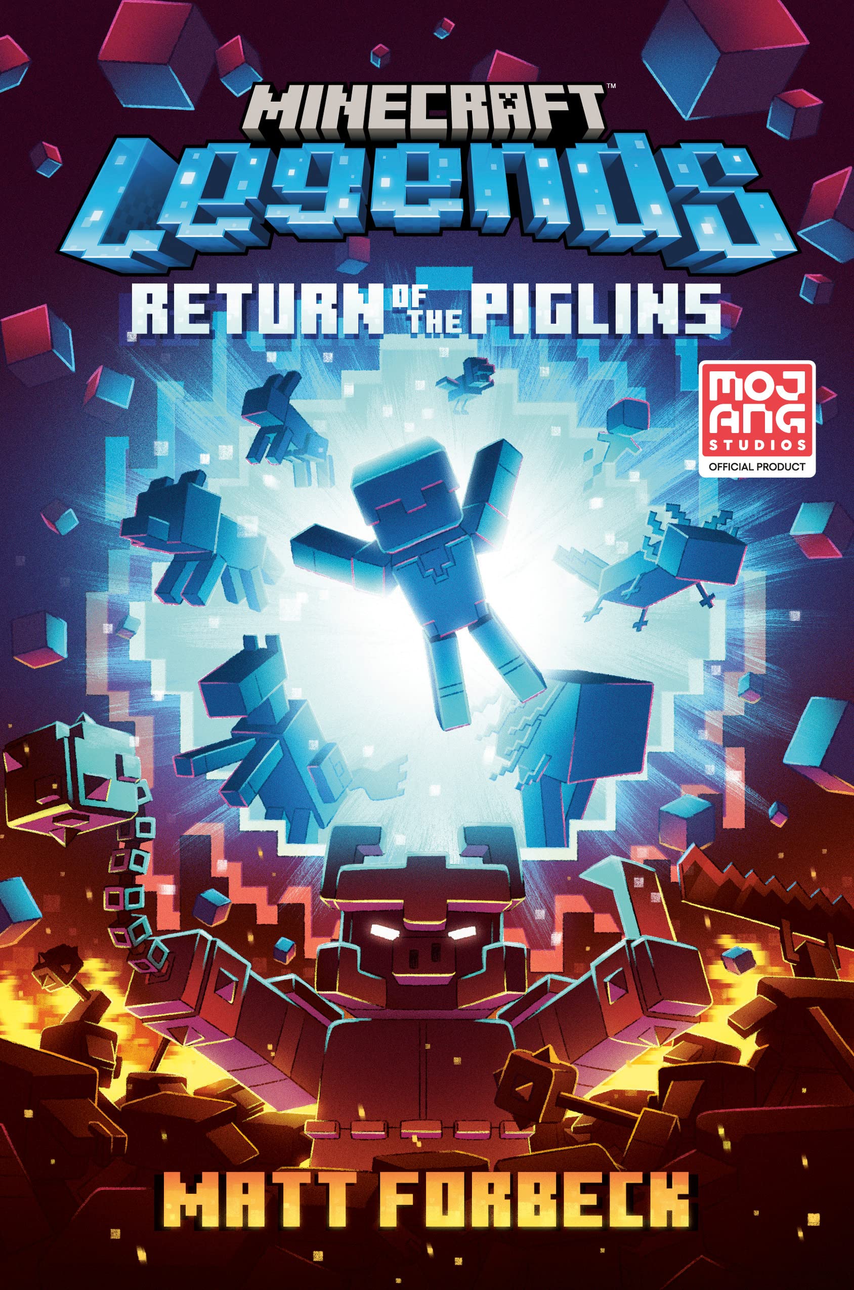 Minecraft Legends: Return of the Piglins: An Official Minecraft Novel (Kindle Edition)