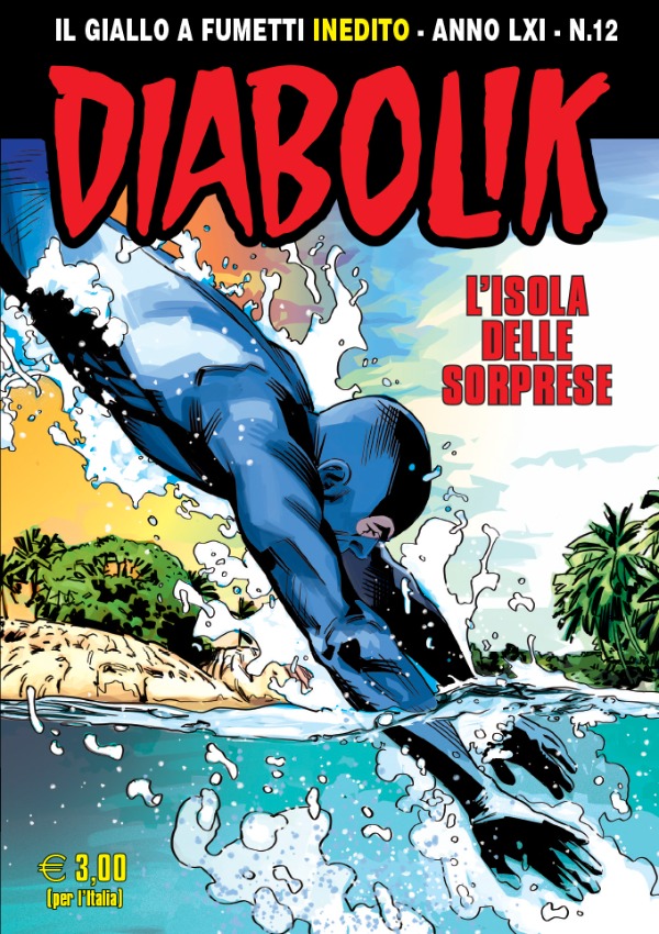 Diabolik Anno LXI n 12: L'isola delle sorprese (Paperback)