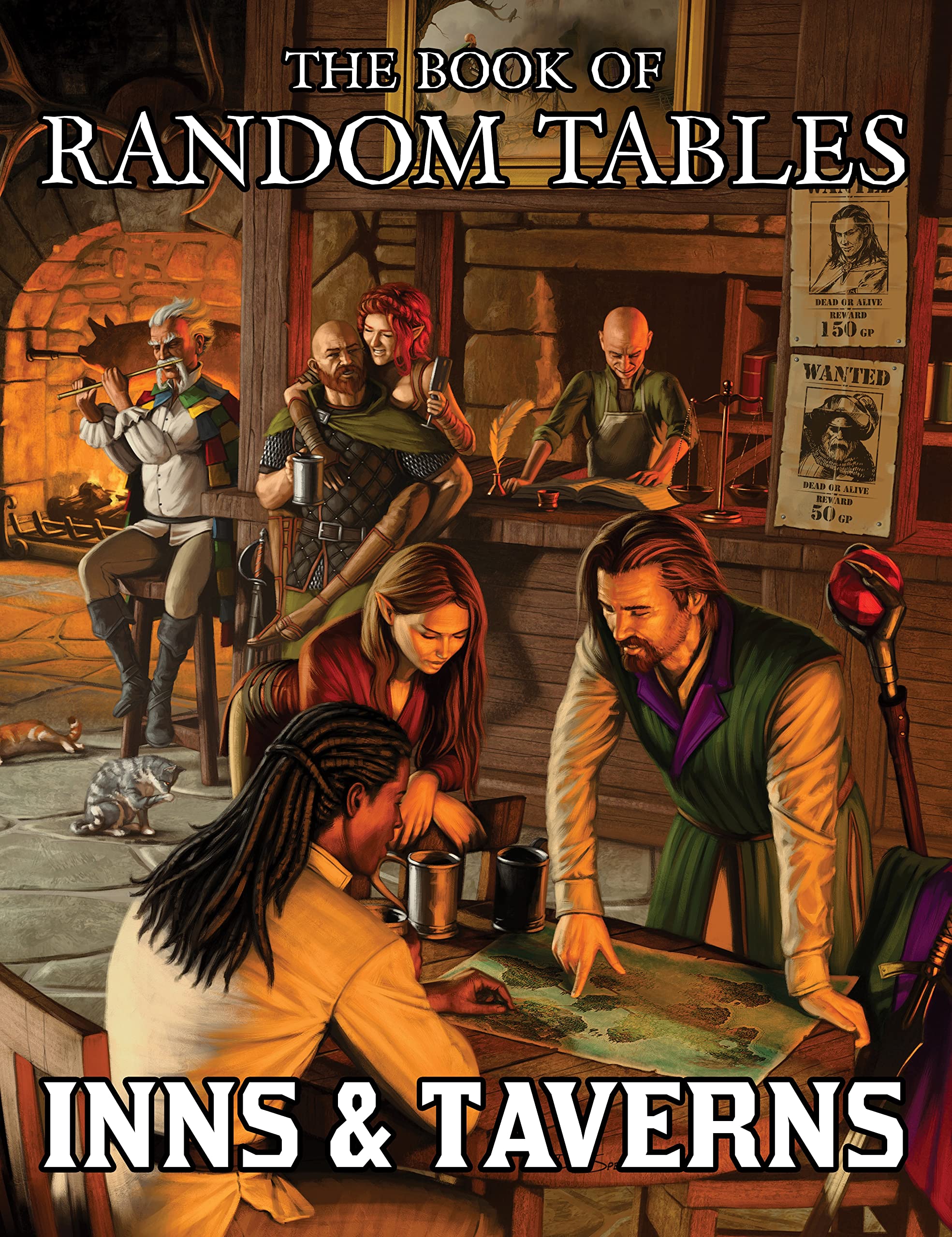 The Book of Random Tables: Inns and Taverns: 25 D100 Random Tables for Fantasy Role-Playing Games (The Books of Random Tables)