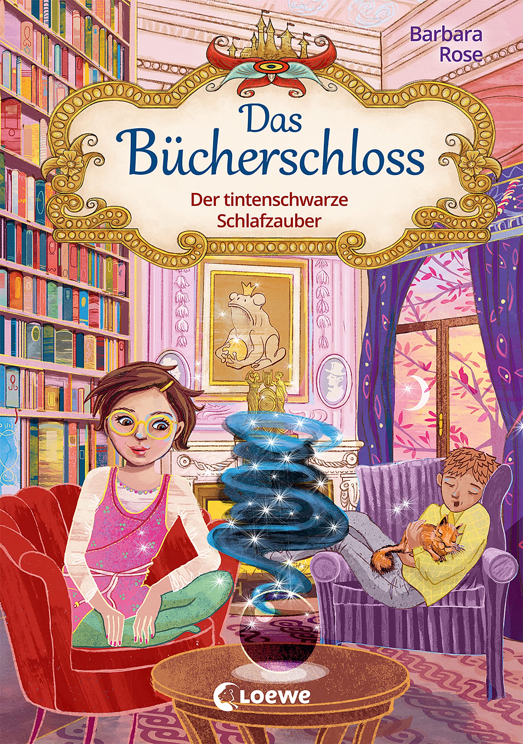 Der tintenschwarze Schlafzauber (Das Bücherschloss #5)