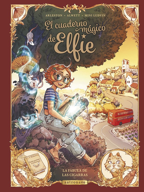 La fábula de las cigarras (El cuaderno mágico de Elfie #2)