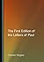 The First Edition of the Le...