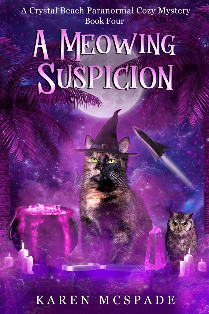 A Meowing Suspicion (Crystal Beach #4)
