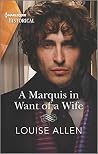 A Marquis in Want...