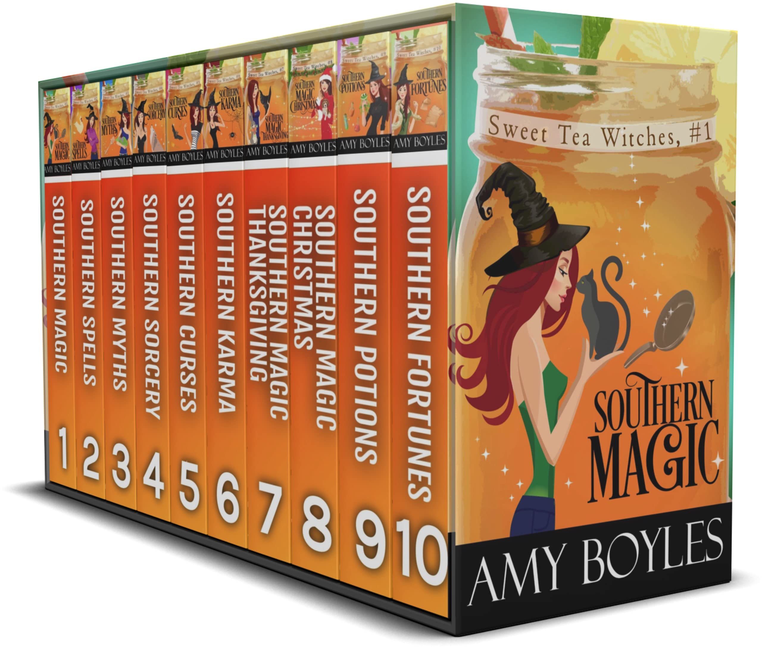 Sweet Tea Witch Mysteries Books 1-10 (Kindle Edition)