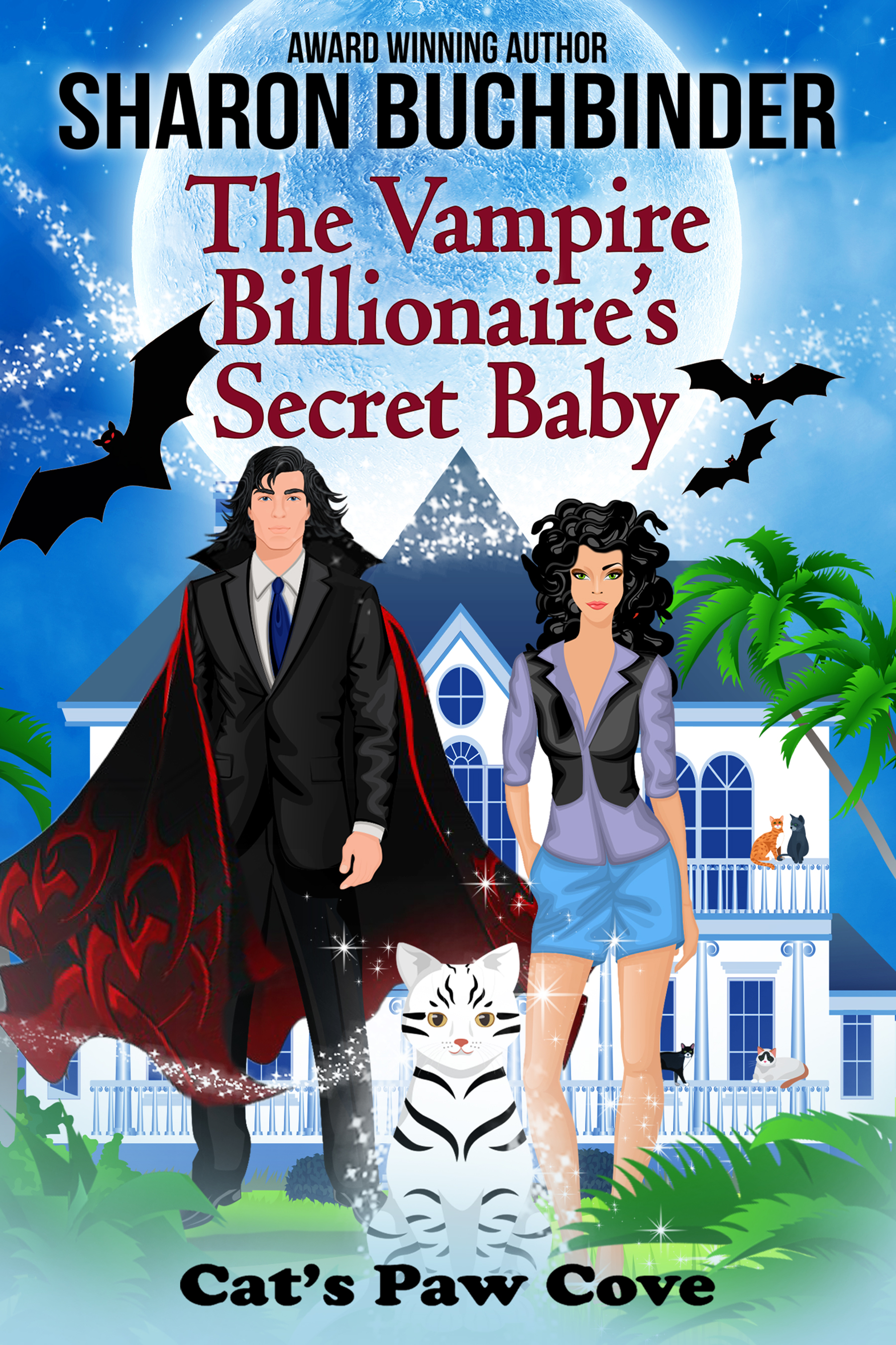 The Vampire Billionaire's Secret Baby (Cat's Paw Cove Book 26)