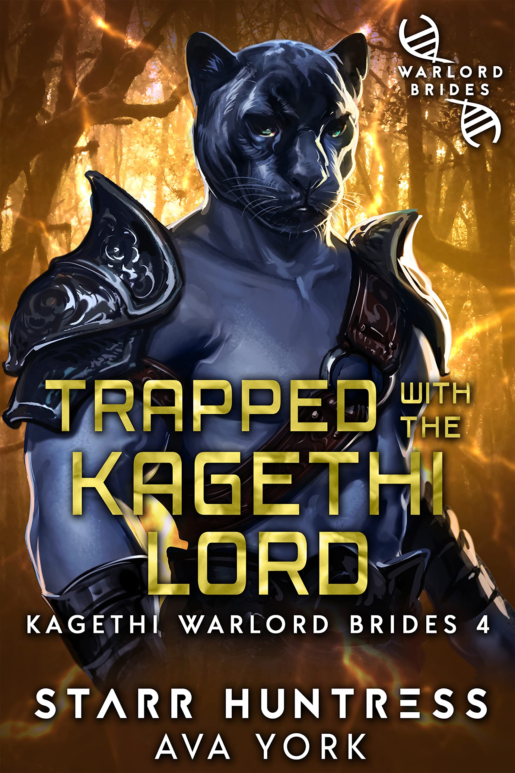 Trapped with the Kagethi Lord (Kagethi Warlord Brides #4)