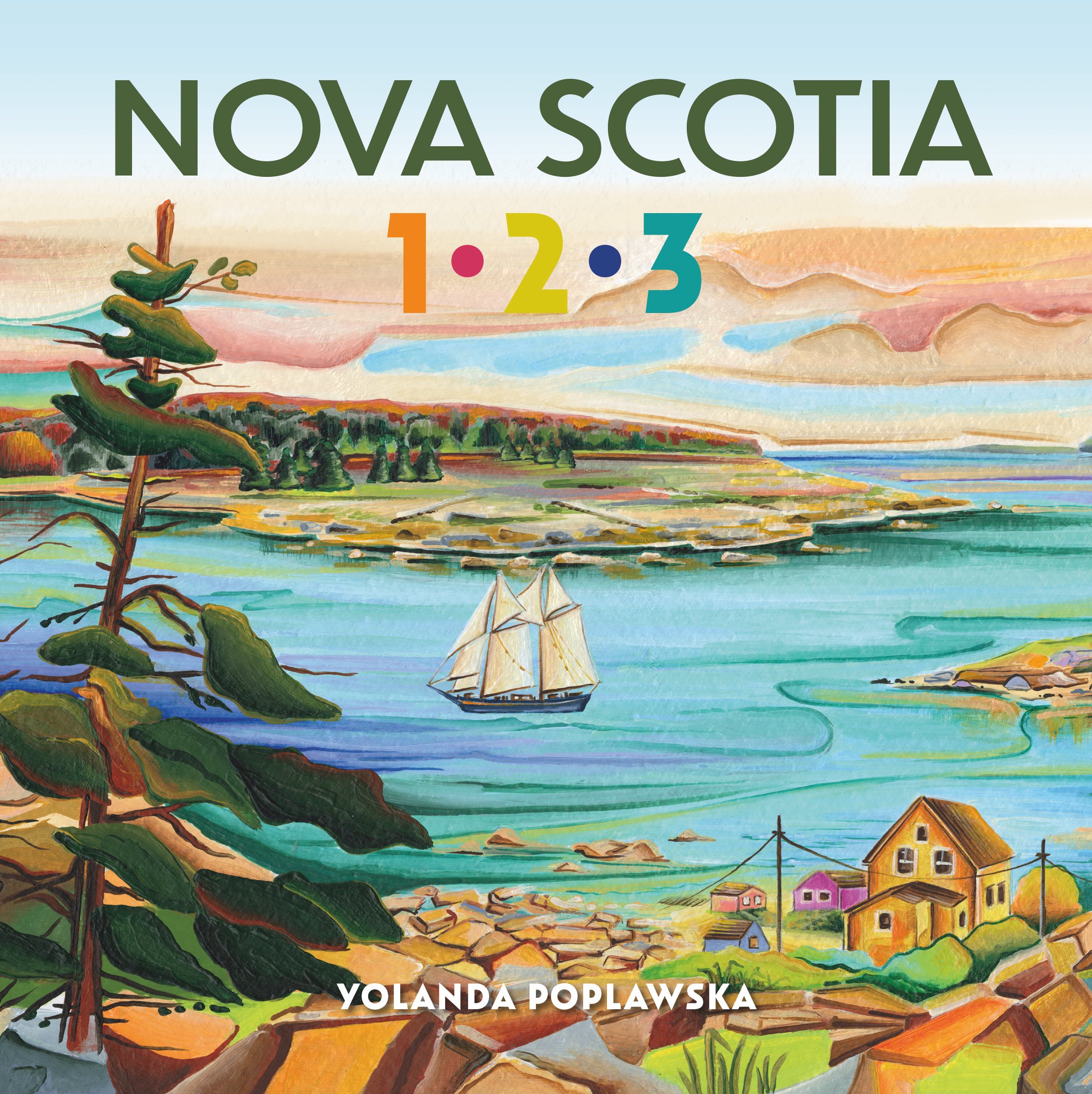 Nova Scotia 1-2-3 (Board book)