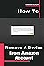 How To Remove A Device From...