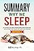 Summary: Why We Sleep: a Gu...