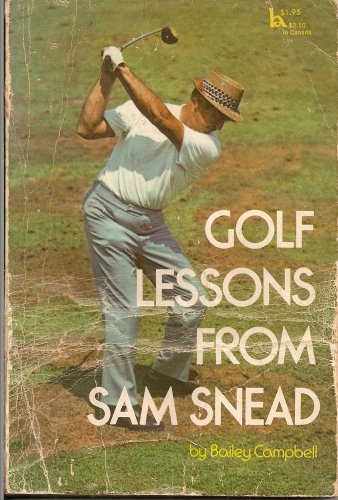 Golf Lessons from Sam Snead (Hardcover)
