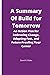Summary Of Build for Tomorrow by David R. Blake