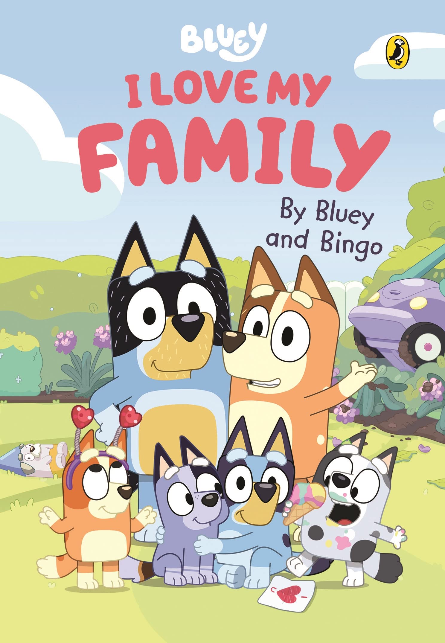 Bluey: I Love My Family: A Valentine's Day Book by Bluey and Bingo (Kindle Edition)