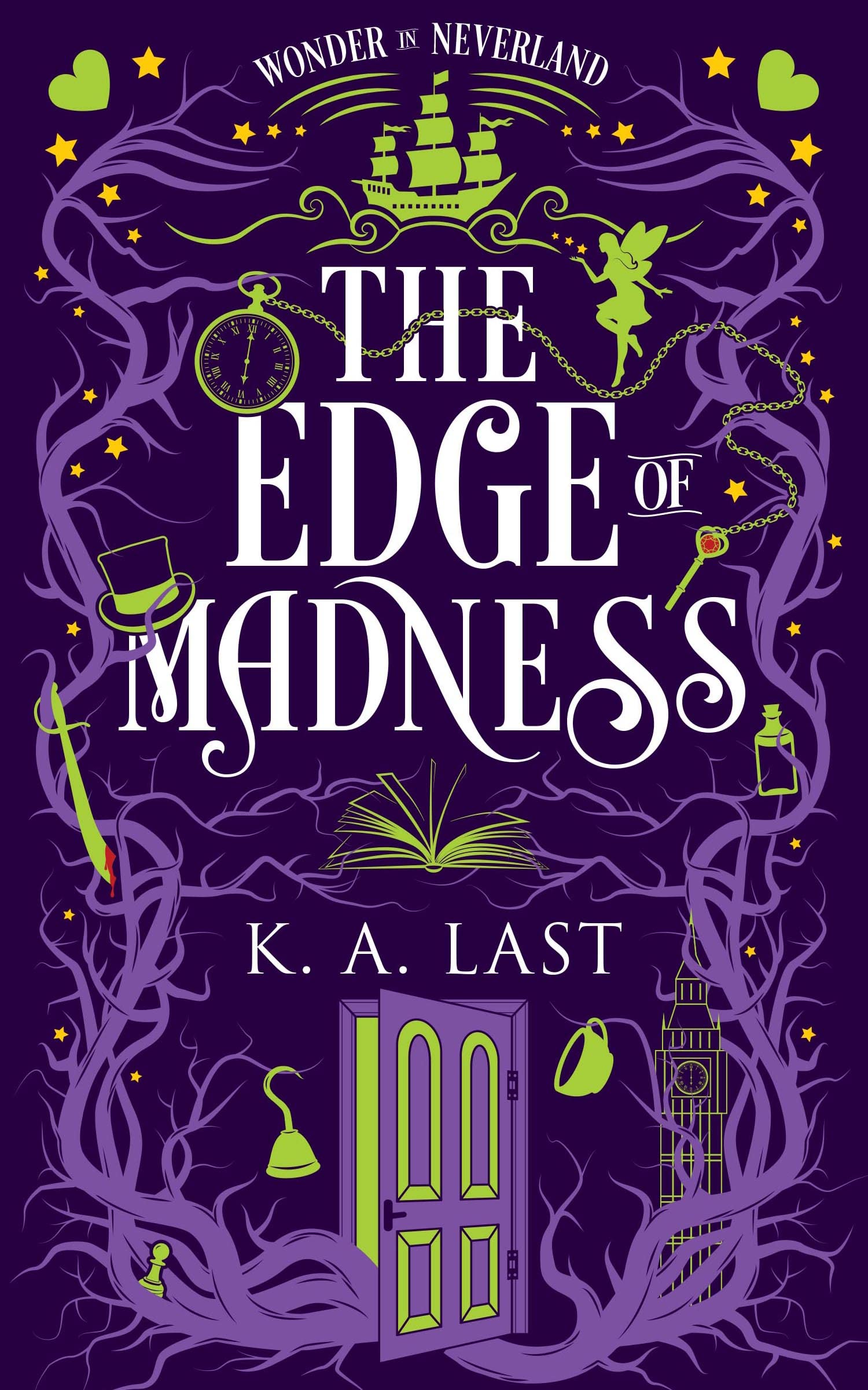 The Edge of Madness (Wonder in Neverland, #2)
