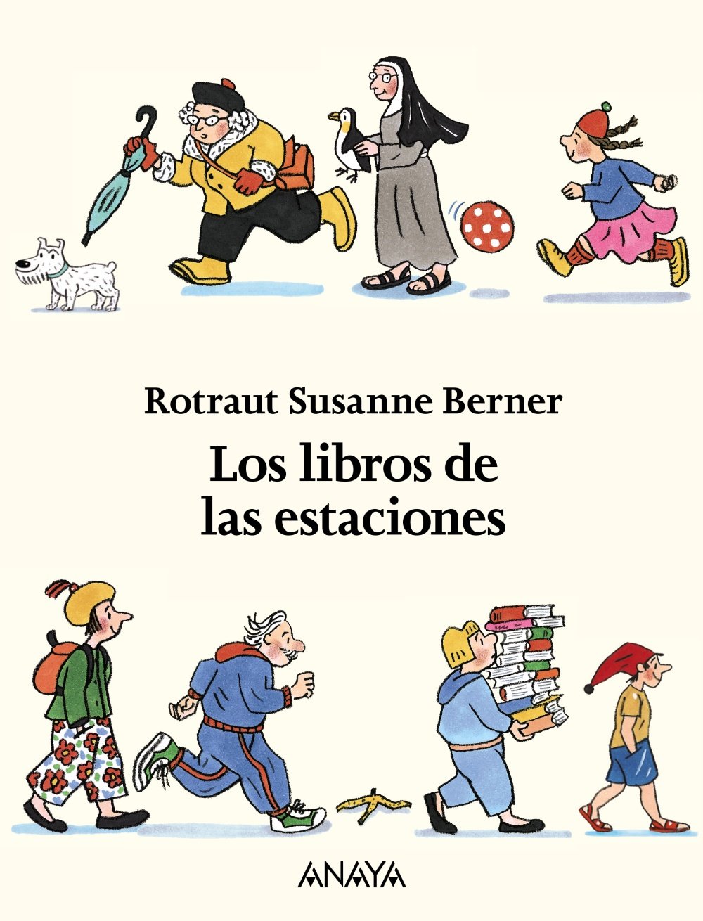 Portada de Los libros de las estaciones, de Rotraut Susanne Berner