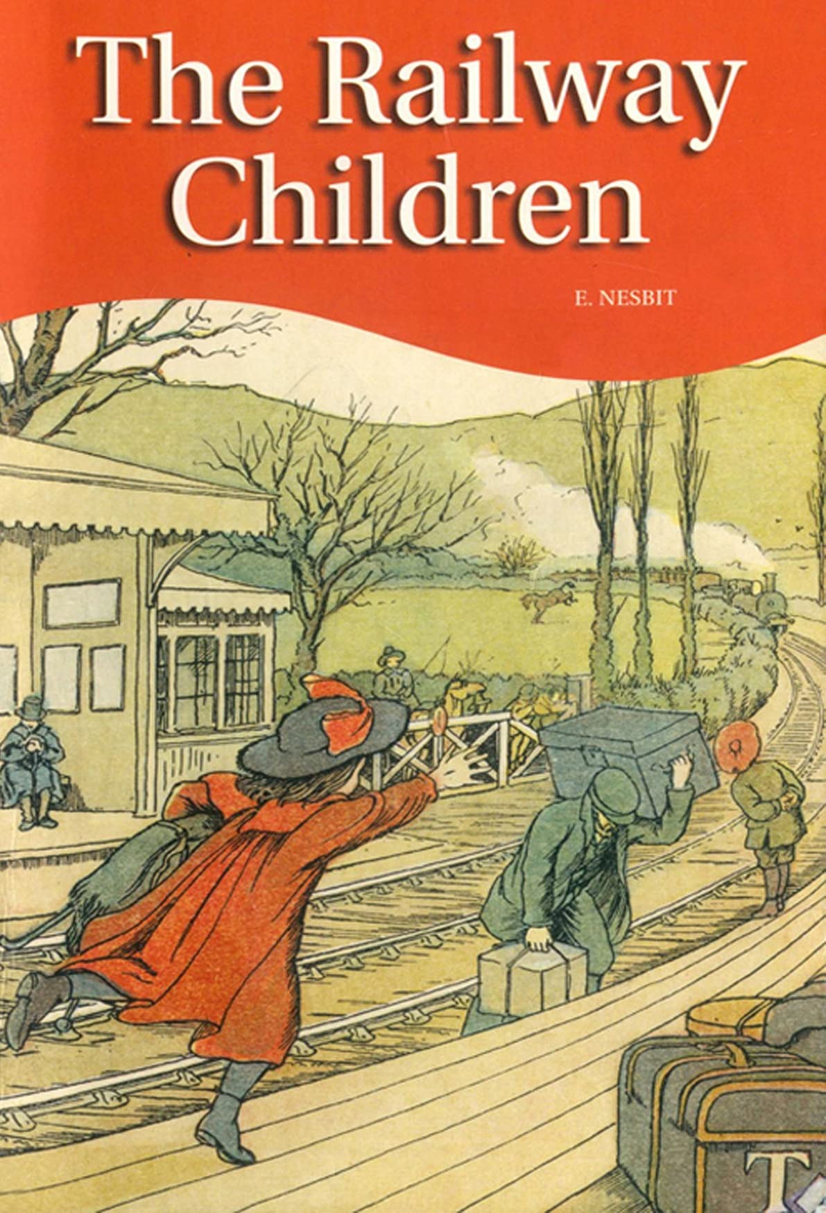 The Railway Children: E. Nesbit (Classics, Children's Literature) [Annotated]
