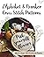Alphabet & Number Cross Stitch Patterns by Sakura Mai