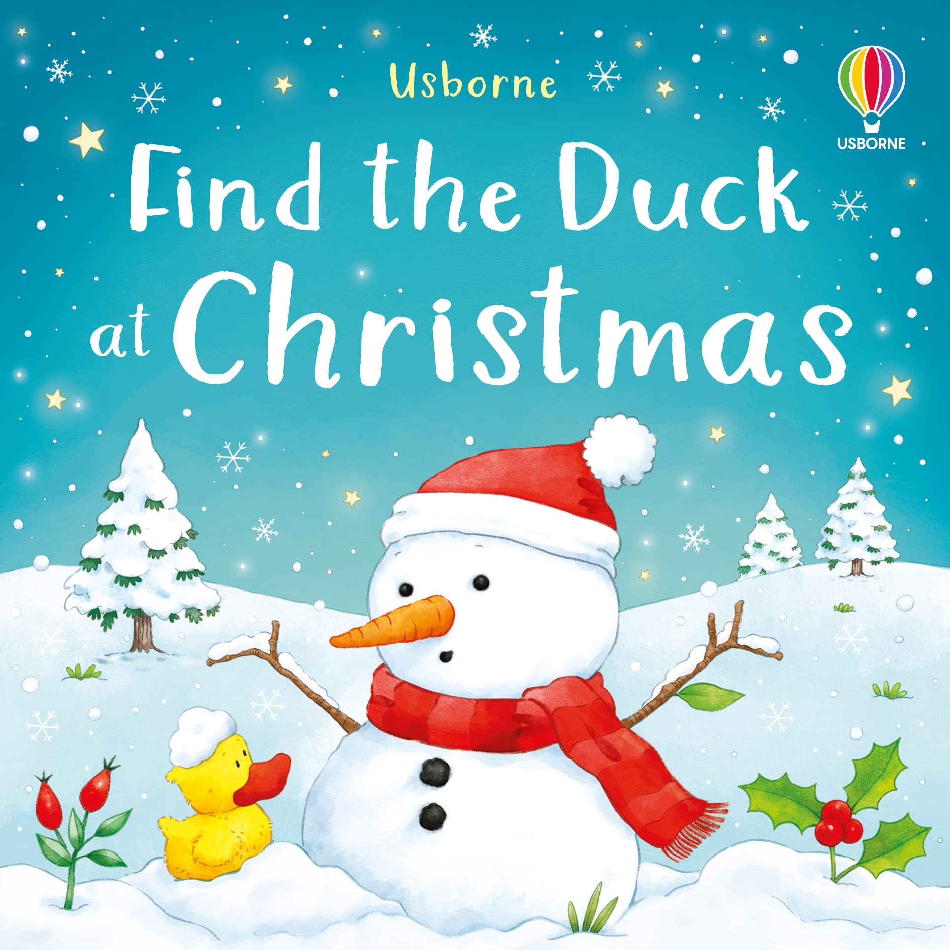 Find the Duck at Christmas (Board Book)