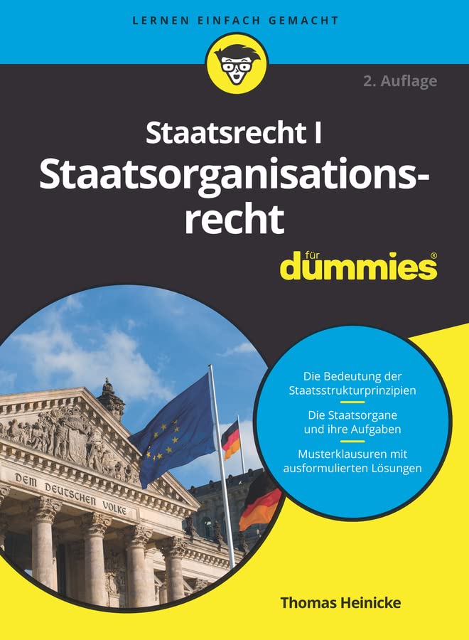 Staatsrecht I Staatsorganisationsrecht für Dummies (German Edition)
