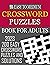 2023 Easy To Medium Crossword Puzzles Book For Adults by Kenneth L. Davis