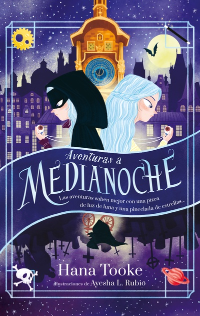 Portada de Aventuras a medianoche, de Hana Tooke