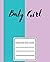 Composition Notebook: Wide Ruled Paper Notebook Journal | Baby Girl Lavender and Teal | Wide Lined Workbook for Girls Boys Kids Teens Students