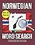 Norwegian Word Search Trondheim Edition Large Print: Help learn the language of Norway with this Puzzle Book