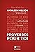 Proverbes pour toi (French Edition)