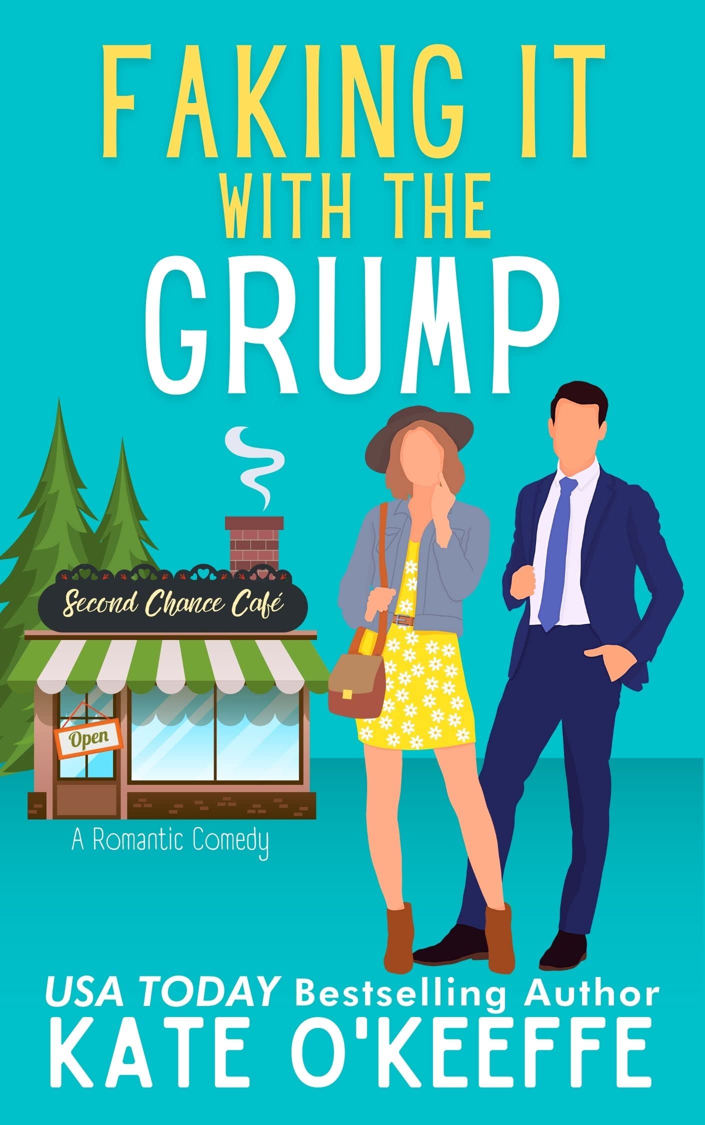 Faking It With the Grump (Second Chance Café, #1)