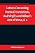 Letters Concerning Poetical...