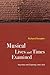 Musical Lives and Times Exa...