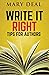 Write It Right: Tips For Authors