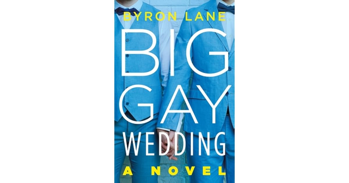 Book giveaway for Big Gay Wedding by Byron Lane Dec 26-Jan 07, 2024
