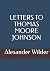 Letters to Thomas Moore Johnson by Alexander Wilder