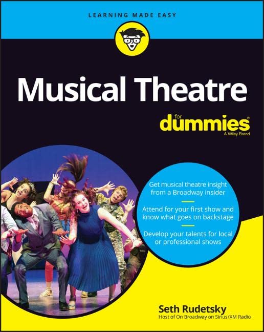 Musical Theatre For Dummies (Kindle Edition)