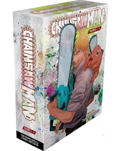 Chainsaw Man Boxed Set Vol. 1-4 (Exclusive)