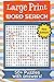 2022 Word Search Large Print Puzzle Books for Adults Vol #1 by Craig Dunn