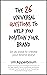 The 26 Universal Questions To Help You Position Your Brand! by Ulli Appelbaum