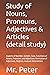 Study of Nouns, Pronouns, A...