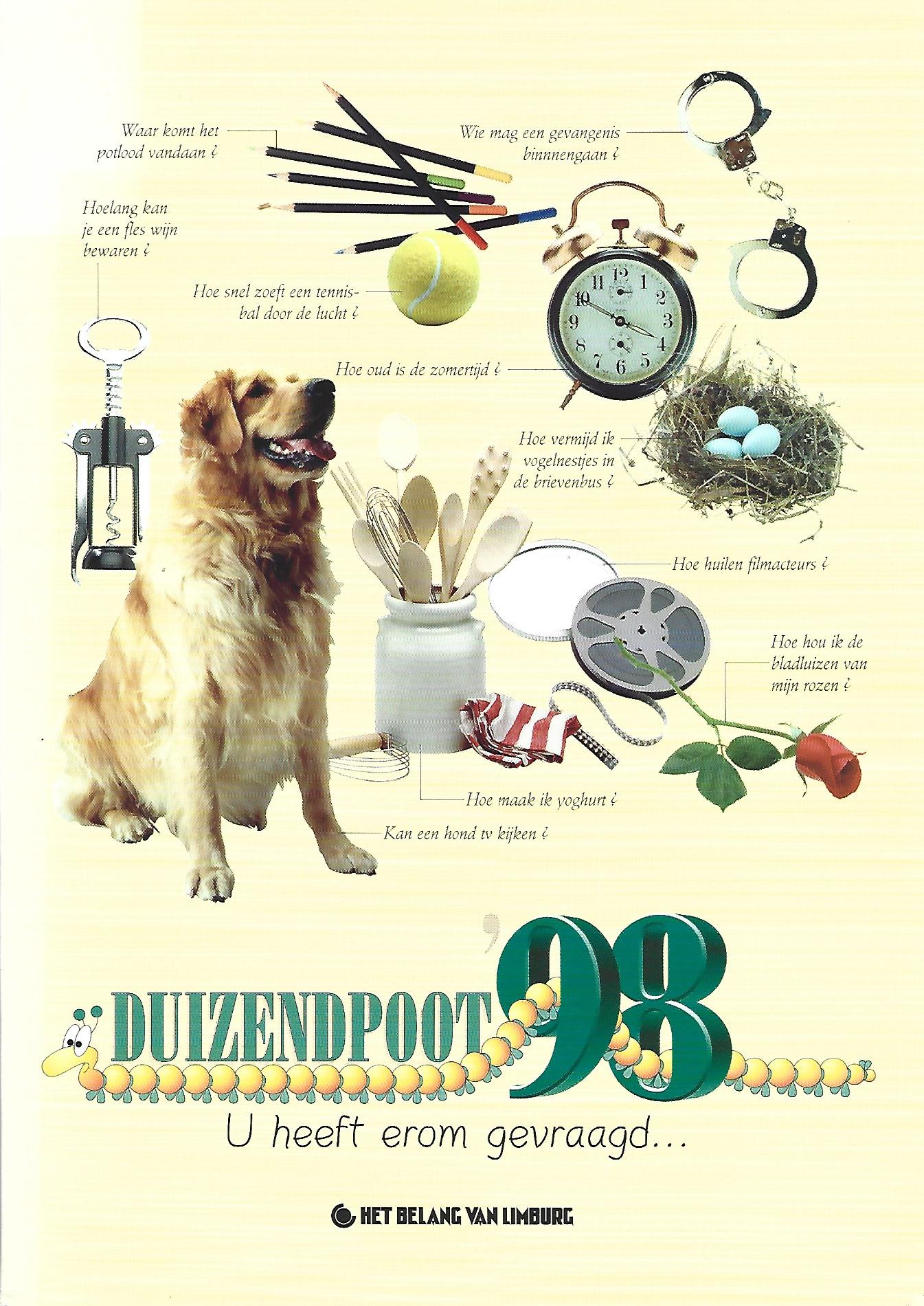 Duizendpoot '98 (Hardcover)