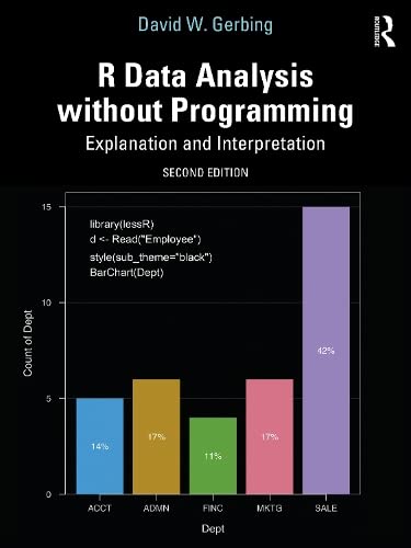 R Data Analysis without Programming: Explanation and Interpretation (Kindle Edition)