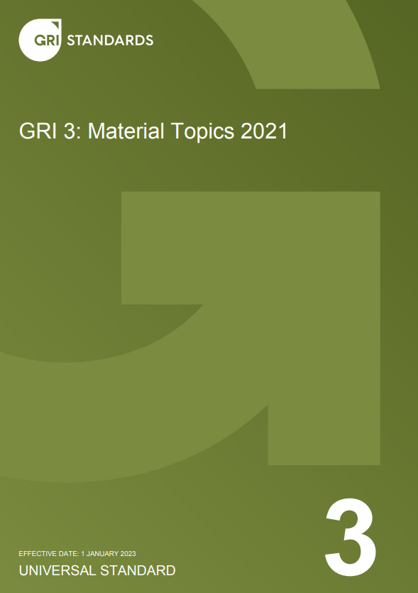 GRI 3: Material Topics 2021