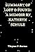 SUMMARY OF LOST & FOUND: A MEMOIR BY KATHRYN SCHULZ