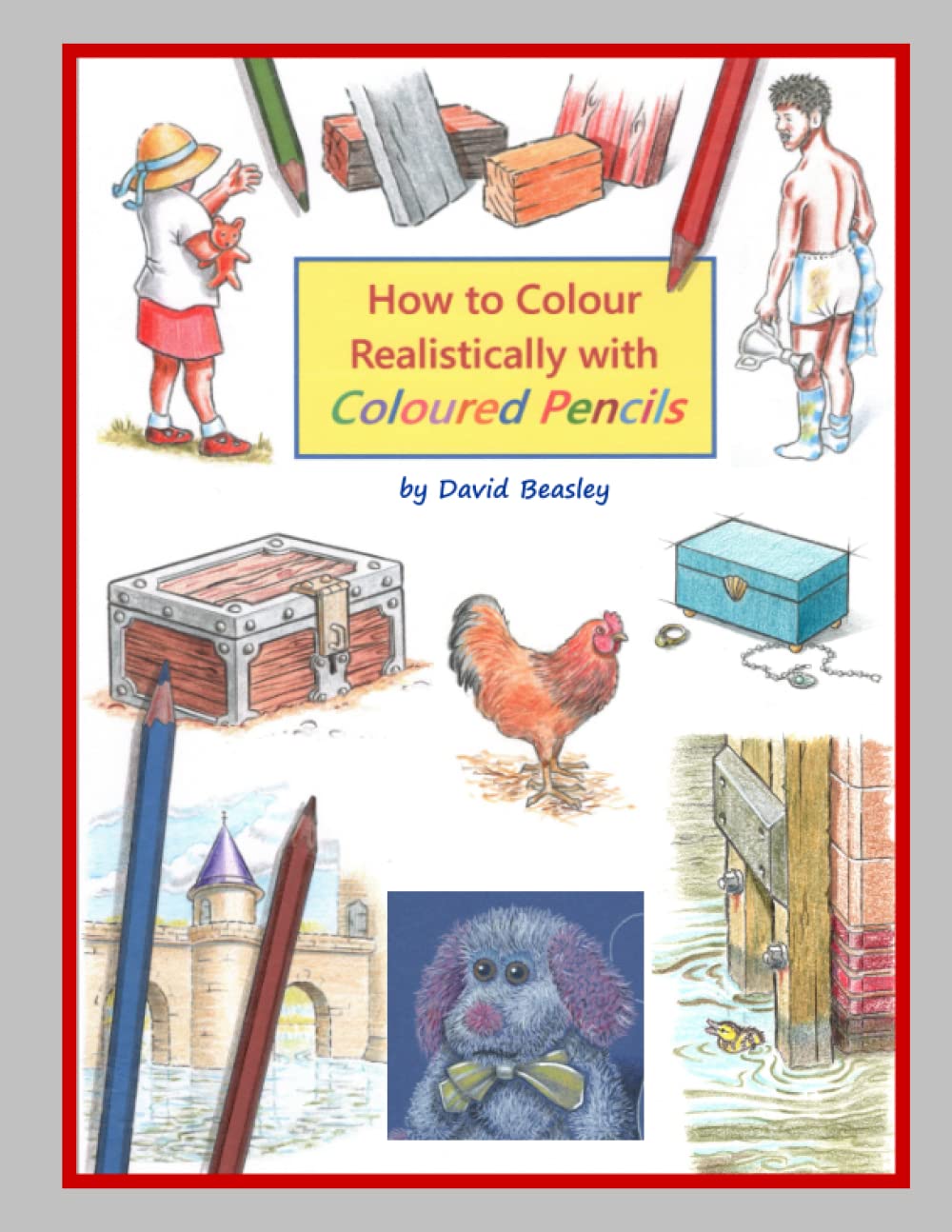 How to Colour Realistically with Coloured Pencils (Paperback)